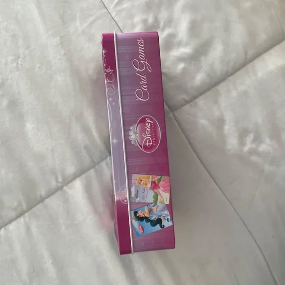 Disney Princess 4-Game Card Set in Tin - Family Fun, Kids Games, EUC. - Picture 3 of 7